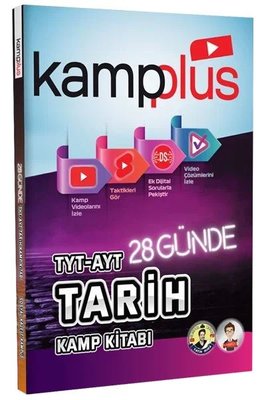 TYT AYT Kampplus 28 Günde Tarih Kampı | Tonguç Kampüs (İnce Kapak)