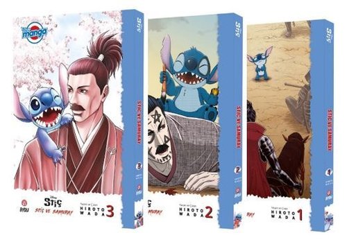Disney Stiç ve Samuray Seti - 3 Kitap Takım | Beta Byou (İnce Kapak)