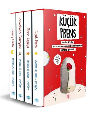 Antoine de Saint Exupery Seti - 4 Kitap Takım | Dokuz Yayınları