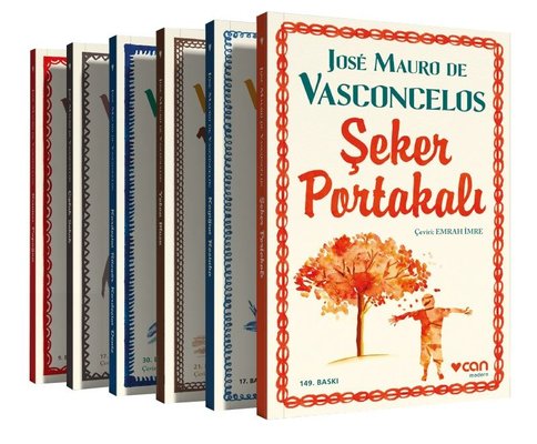 Jose Mauro De Vasconcelos 1.Set - 6 Kitap Takım | Can Yayınları