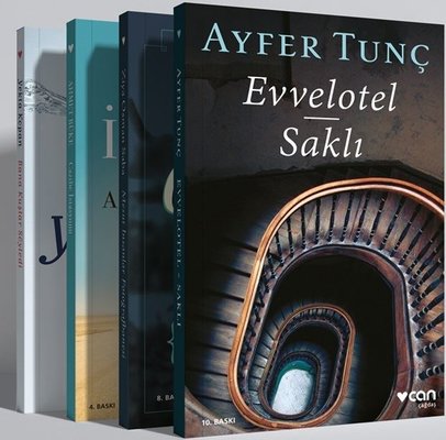 Can Yayınları Türk Öykü Kitapları Seti - 4 Kitap Takım | Can Yayınları (İnce Kapak)