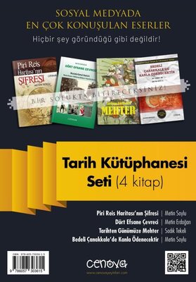 Tarih Kütüphanesi Seti - 4 kitap Takım | Cenova