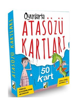 Oyunlarla Atasözü Kartları - 50 Kart | Damla Yayınevi