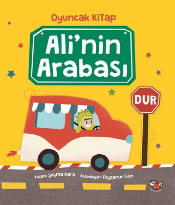 Ali'nin Arabası-Oyuncak Kitap-Tak Çıkar Puzzle Kitabı | Uçan Kitap