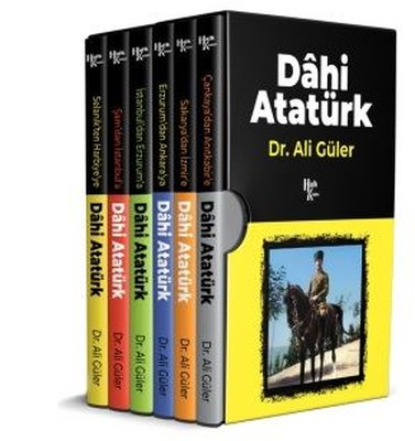 Dahi Atatürk Seti - 6 Kitap Takım - Kutulu | Halk Kitabevi