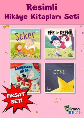 Resimli Hikaye Kitapları Seti - 4 Kitap Takım | Limonkids