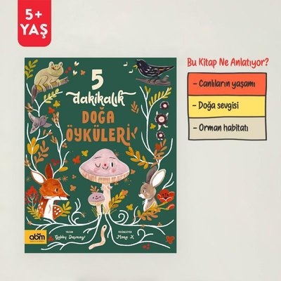 5 Dakikalık Doğa Öyküleri | Abm Yayınevi