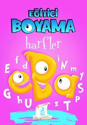 Eğitici Boyama - Harfler | Ren Kitap