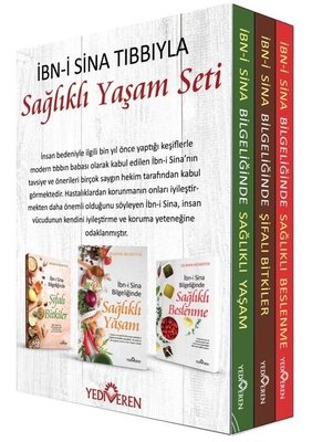 İbn-i Sina Tıbbıyla Sağlıklı Yaşam Seti - 3 Kitap Takım | Yediveren Yayınları