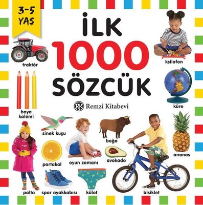 İlk 1000 Sözcük 3 - 5 Yaş | Remzi Kitabevi