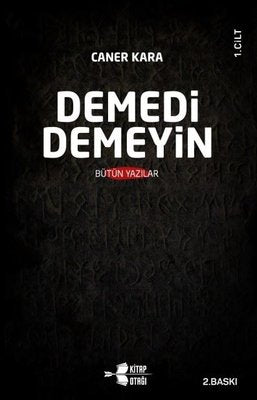 Demedi Demeyin Bütün Yazılar - 2 Kitap Takım | Kitap Otağı Yayınevi (İnce Kapak)
