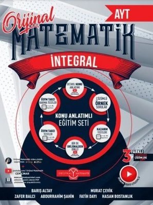 AYT İntegral Konu Anlatımlı Eğitim Seti | Orijinal Yayınları (İnce Kapak)