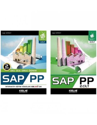 SAP PP Eğitim Seti - 2 Kitap Takım | Kodlab (İnce Kapak)
