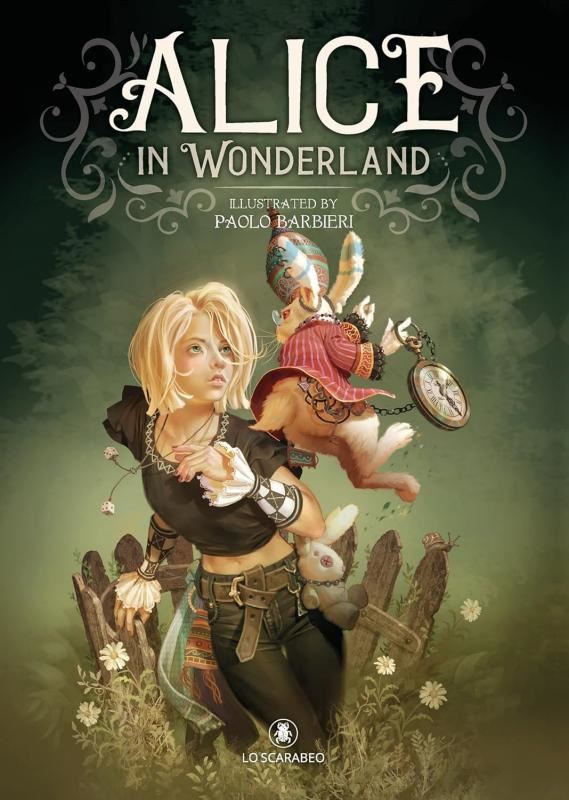Alice in Wonderland kitap kapağı