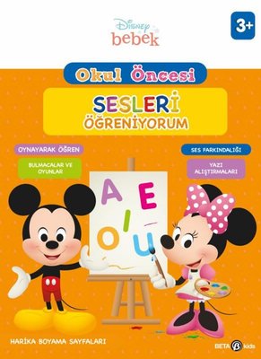 Disney Eğitsel Okul Öncesi Sesleri Öğreniyorum 3+Yaş | Beta Kids
