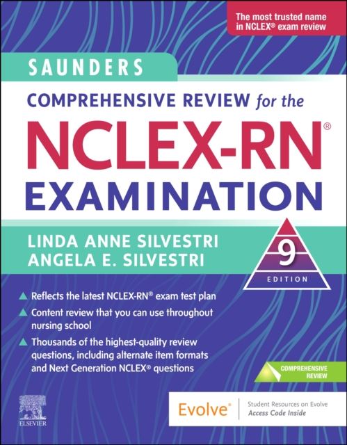 Saunders Comprehensive Review for the NCLEX-RN (R) Examination kitap kapağı