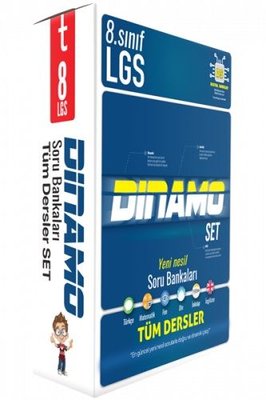8.Sınıf Dinamo Tüm Dersler Soru Bankası Set | Tonguç Akademi (İnce Kapak)