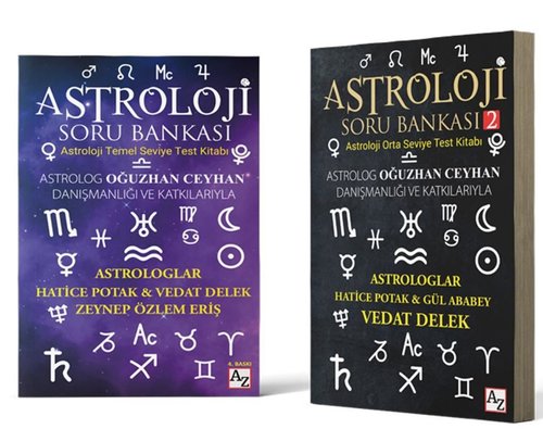 Astroloji Seti - 2 Kitap Takım | Az Kitap (İnce Kapak)