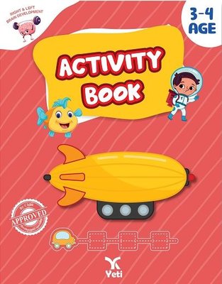 Activity Book- 3- 4 Age | Yeti Kitap