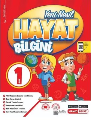 1. Sınıf Yeni Nesil Hayat Bilgini | Kırmızı Beyaz Yayınları-Eğitim