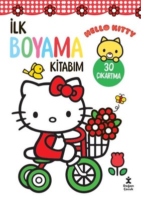 Hello Kitty - İlk Boyama Kitabım - 30 Çıkartma | Doğan Çocuk