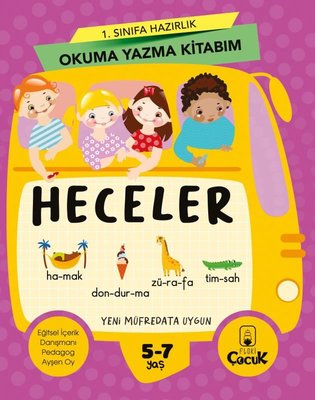 Heceler-1.Sınıfa Hazırlık Okuma Yazma Kitabım | Floki Çocuk