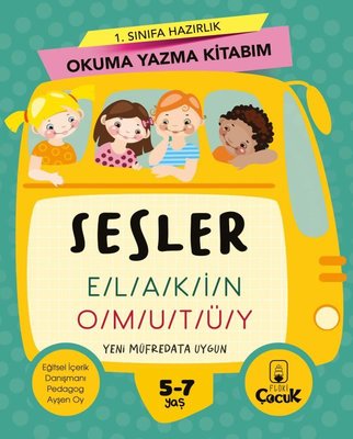 Sesler-1.Sınıfa Hazırlık Okuma Yazma Kitabım | Floki Çocuk