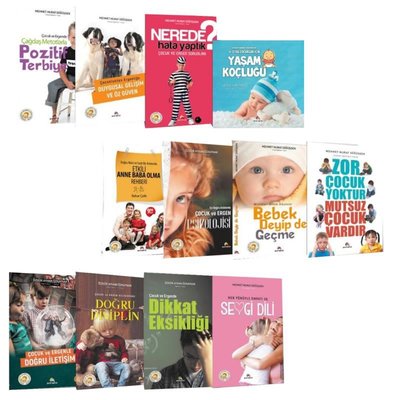 Bebeklikten Ergenliğe En Güncel Bilgilerle Çocuk Gelişimi ve Eğitimi Seti - 12 Kitap Takım | Ekinoks