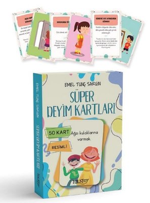 Süper Deyim Kartları - Resimli 50 Kart | Tolstoy Yayıncılık