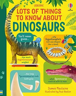 Lots of Things to Know About Dinosaurs | Usborne