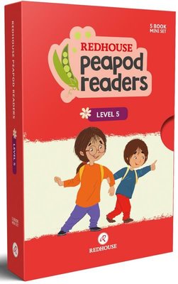 Redhouse Peapod Readers İngilizce Hikaye Seti 5 - Kutulu Başlangıç: Beginner - A1 | Redhouse Yayınları