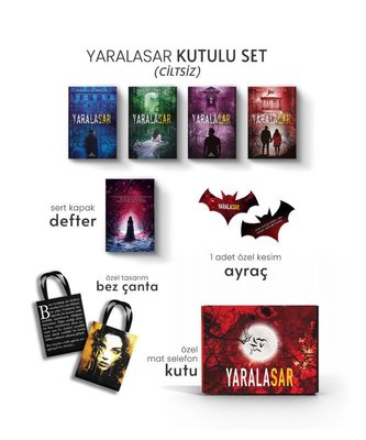 Yaralasar Hediyeli Seti - 4 Kitap Takım | Ephesus Yayınları (İnce Kapak)