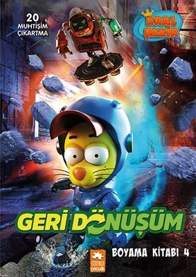 Kral Şakir Geri Dönüşüm Boyama Kitabı - 4 | Eksik Parça