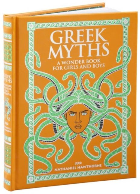 Greek Myths (Barnes & Noble Leatherbound Children's Classics) kitap kapağı