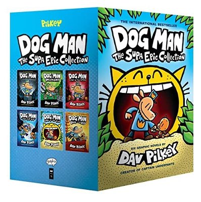Dog Man 1-6: The Supa Epic Collection: From the Creator of Captain Underpants (Dog Man) | Scholastic US