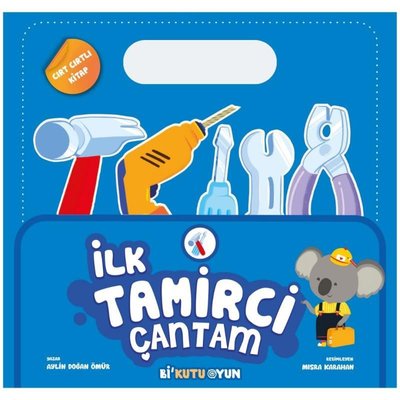 İlk Tamirci Çantam - Cırt Cırtlı Kitap | Bi Kutu Oyun Yayınevi