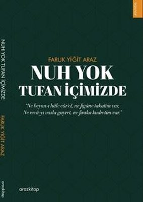 Nuh Yok Tufan İçimizde | Araz Kitap