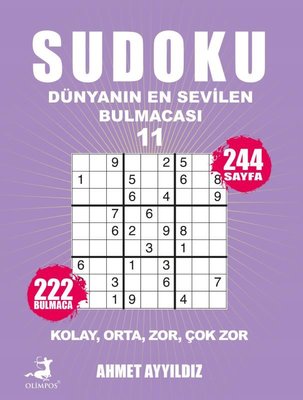 Sudoku - Dünyanın En Sevilen Bulmacası 11 | Olimpos Yayınları