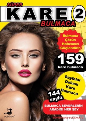 Süper Kare Bulmaca - 2 | Olimpos Yayınları
