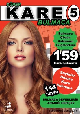 Süper Kare Bulmaca - 5 | Olimpos Yayınları