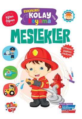 Meslekler - Etkinlikli Kolay Boyama | Boyama Zamanı Yayınları