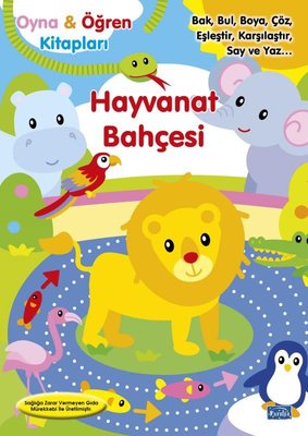Hayvanat Bahçesi - Oyna & Öğren Kitapları | Parıltı Yayınları