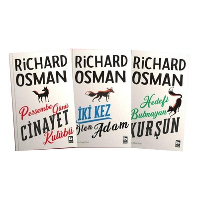Perşembe Günü Cinayet Kulübü Serisi Seti - 3 Kitap Takım | Bilgi Yayınevi (İnce Kapak)