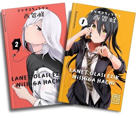 Lanet Olası Ezik Nishiga Hachi Seti - 2 Kitap Takım | Athica Yayınları (İnce Kapak)