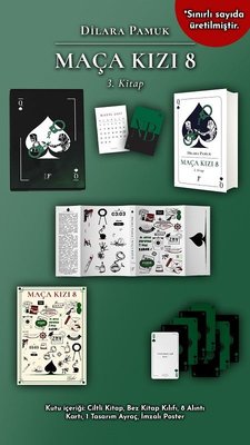 Maça Kızı 8 - 3. Kitap Seti - Kutulu | Artemis Yayınları (Ciltli)
