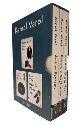 Kemal Varol Seti - 3 Kitap Takım - Kutulu | Everest Yayınları (İnce Kapak)