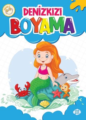 Neşeli Denizkızı Boyama | Dokuz Yayınları