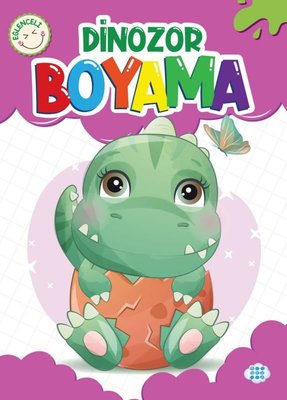Eğlenceli Dinozor Boyama | Dokuz Yayınları