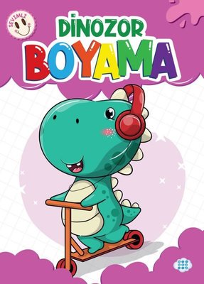 Sevimli Dinozor Boyama | Dokuz Yayınları