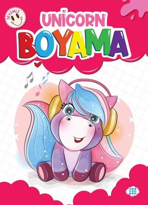 Sevimli Unicorn Boyama | Dokuz Yayınları
